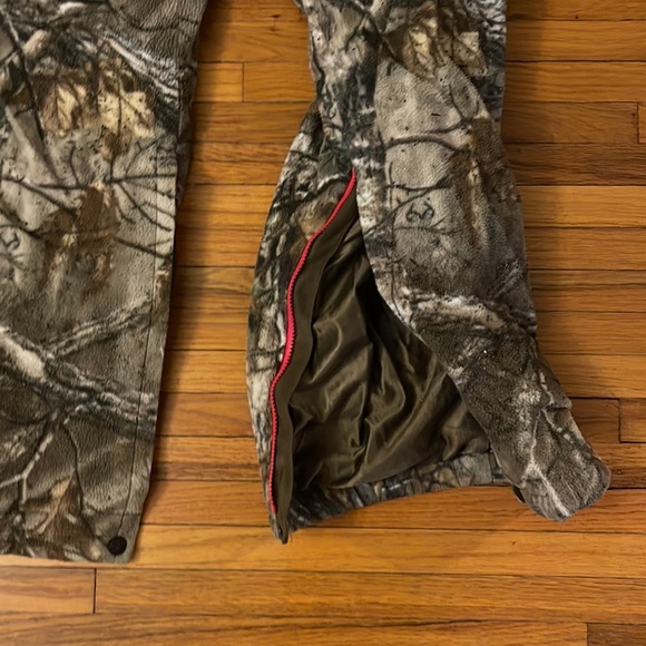 Fleece camouflage hunting pants - Picture 5 of 7